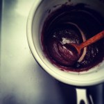 melting chocolate