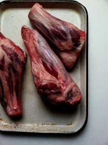 raw lamb shanks